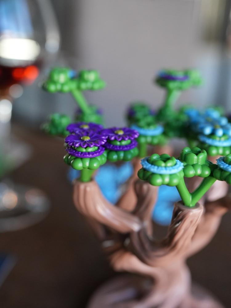 Game pieces on the table
